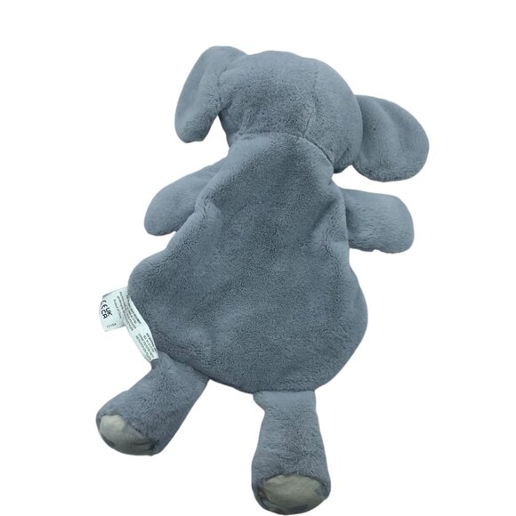 Mary Meyer Gray Plush Elephant Lovey Toy Textured Belly Pattern Security 14" - Picture 6 of 8